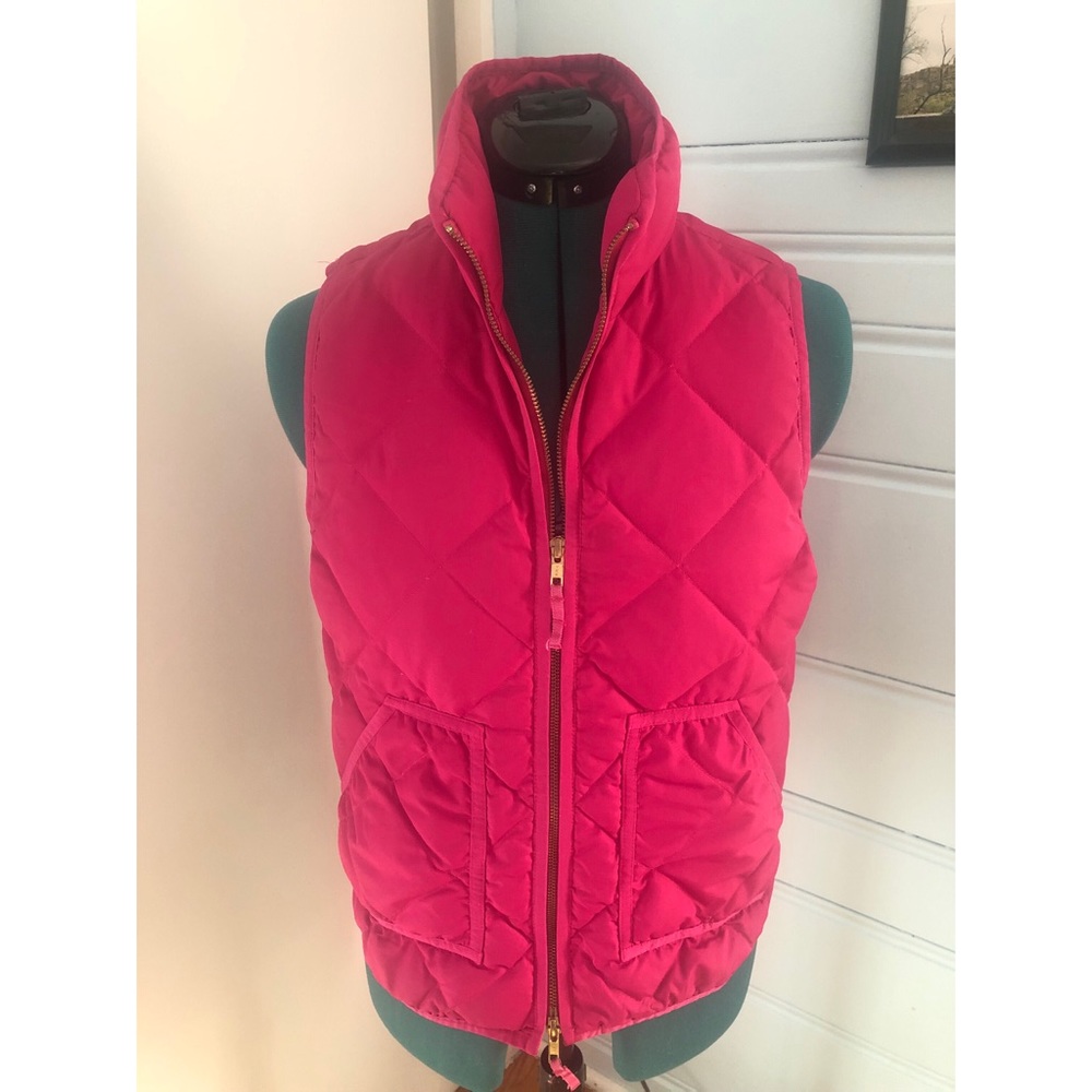 JCrew Hot Pink Vest